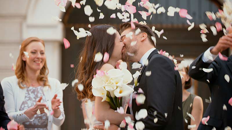 Darstellung Videoshooting Hochzeit Nordrhein-Westfalen